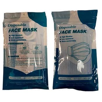 10 Pcs Per Package PPE 3-Ply Masks