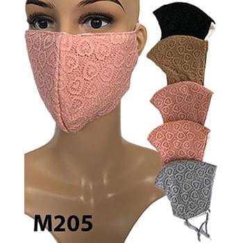 Lace Face Mask Mixed Colors