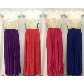 Lace Top Dress Assorted