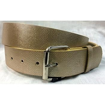 Gold PU Leather Fashion Belt