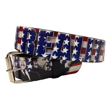 American Flag Obama Belt