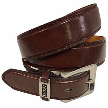 Brown Jeans Leather Belt