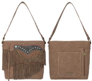 Montana West Fringe Collection Concealed Carry Hobo Bag